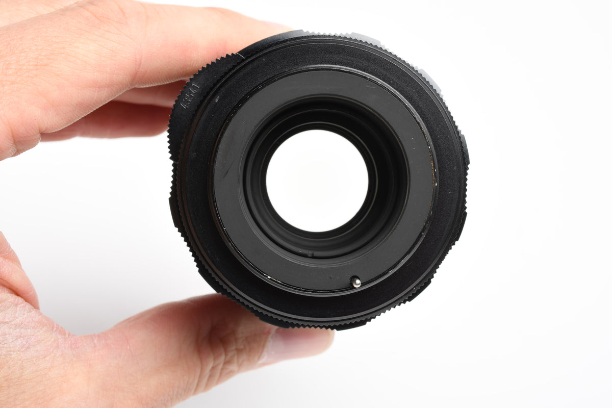 Pentax Super MC Takumar 135mm f3.5 M42 Mount lens, case, hood, caps, Mint-