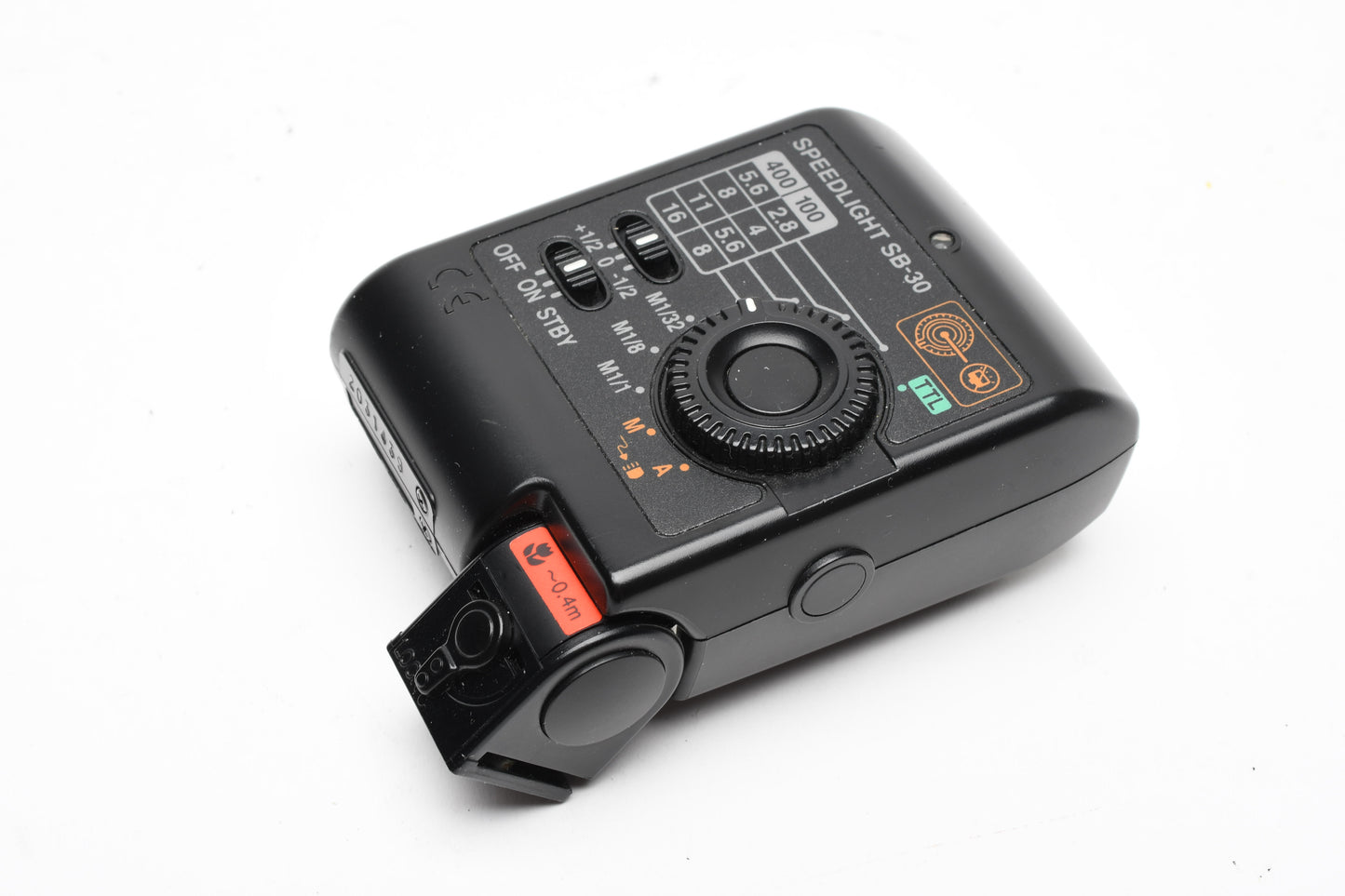 Nikon SB-30 Compact Speedlight flash, Case, Manual, Very clean