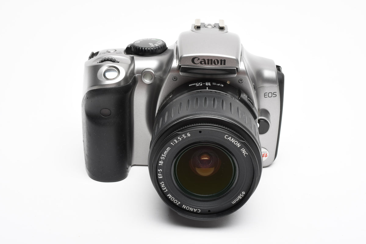 Canon EOS Digital Rebel 6.3MP DSLR w/18-55mm, Batt+Charger+CF+Manuals, Great