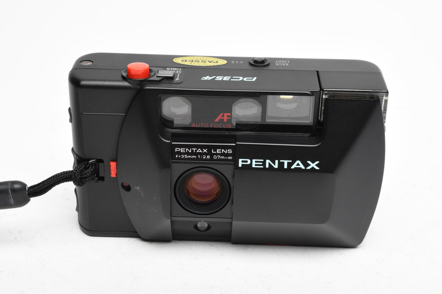 Pentax PC35AF 35mm Point&Shoot camera w/35mm f2.8 Prime, winder, Great!
