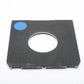 Toyo View lens board 95x100mm w/#1 Copal 35mm opening, clean