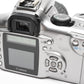 Canon EOS Digital Rebel 6.3MP DSLR w/18-55mm, Batt+Charger+CF+Manuals, Great