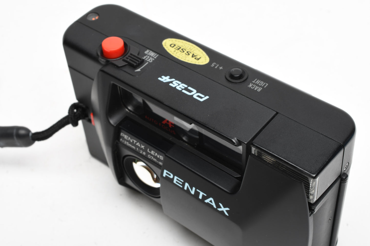 Pentax PC35AF 35mm Point&Shoot camera w/35mm f2.8 Prime, winder, Great!