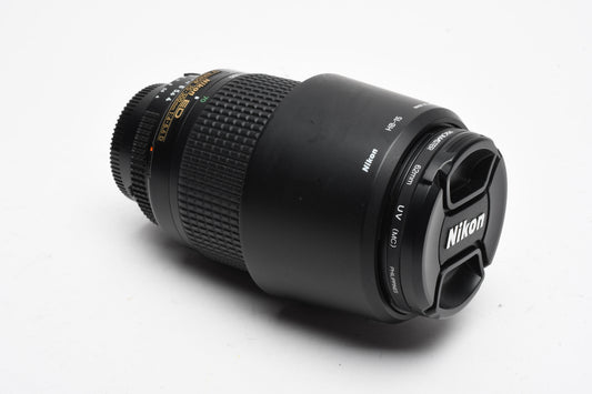 Nikon ED AF Nikkor 70-300mm f4-5.6D zoom lens, Hood+UV+caps, Nice!