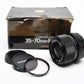 Olympus OM Zuiko 35-70mm f4 Zoom lens, 1A+Caps, Mint- Box