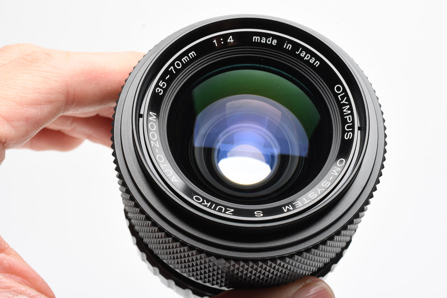 Olympus OM Zuiko 35-70mm f4 Zoom lens, 1A+Caps, Mint- Box