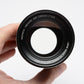 Konica Hexar 135mm f3.5 portrait lens for Konica AR Mount Lens, caps, nice!