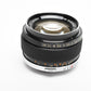 Olympus OM Zuiko 50mm f1.4 Prime lens, UV+Caps, Mint-