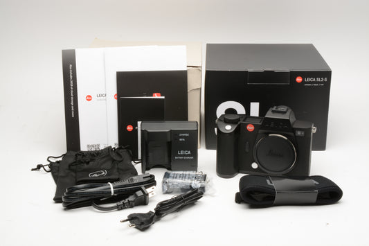 Leica SL2-S Mirrorless Camera Body 10880, NIB, USA Version, Never Used