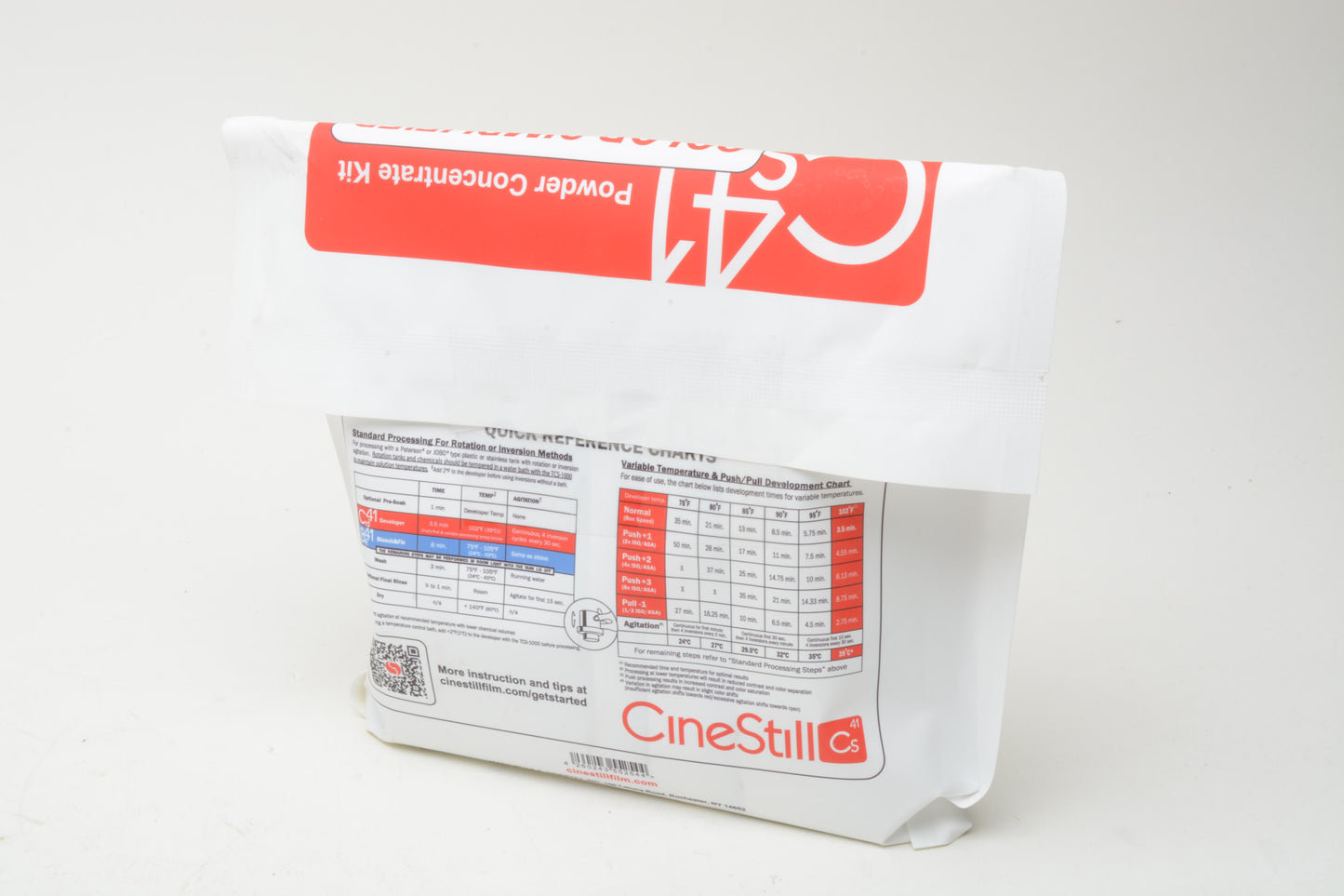 Cinesatill CS41 2-Batch Color negative process powder concentrate kit