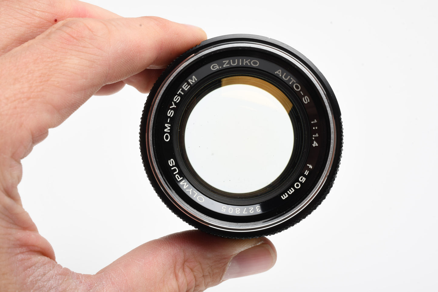 Olympus OM Zuiko 50mm f1.4 Prime lens, UV+Caps, Mint-