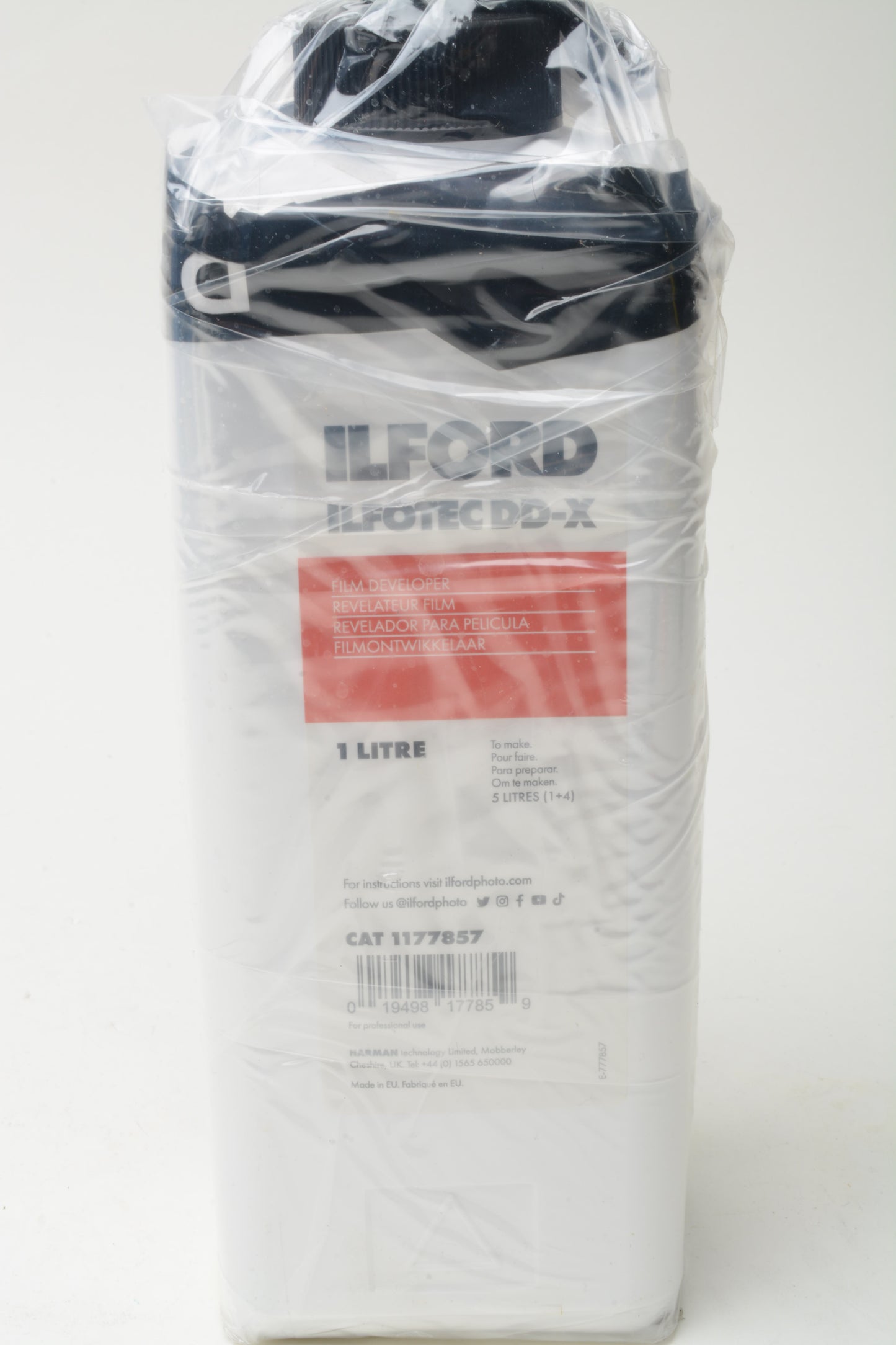 Ilford Ilfotec DD-X Developer (1 Liter), New