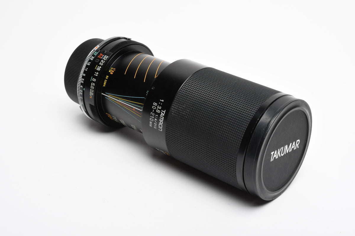 Tamron Adaptall MF 70-210mm f3.8-4 lens, pouch, choice of mount, 103A