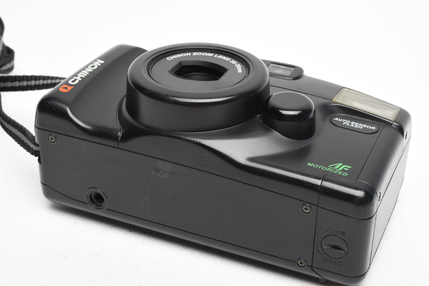 Chinon Auto 357Z AD 35-70mm 35mm Point&Shoot camera w/Date Back, Tested