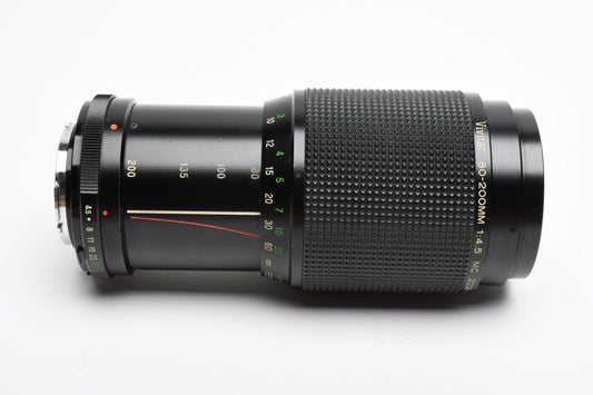 Vivitar 80-200mm f4.5 MC Zoom Tele zoom lens for Minolta MD, Great