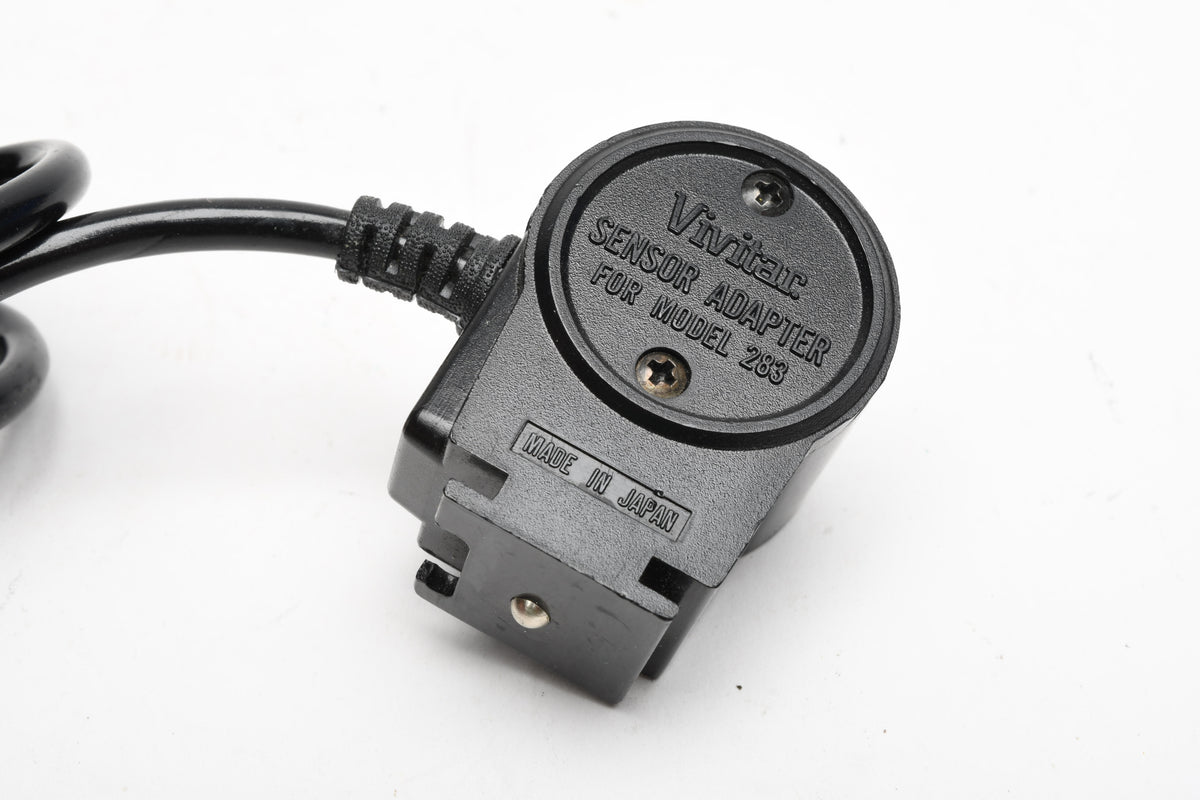 Vivitar remote sensor adapter for 283 Thyristor flash, nice & clean