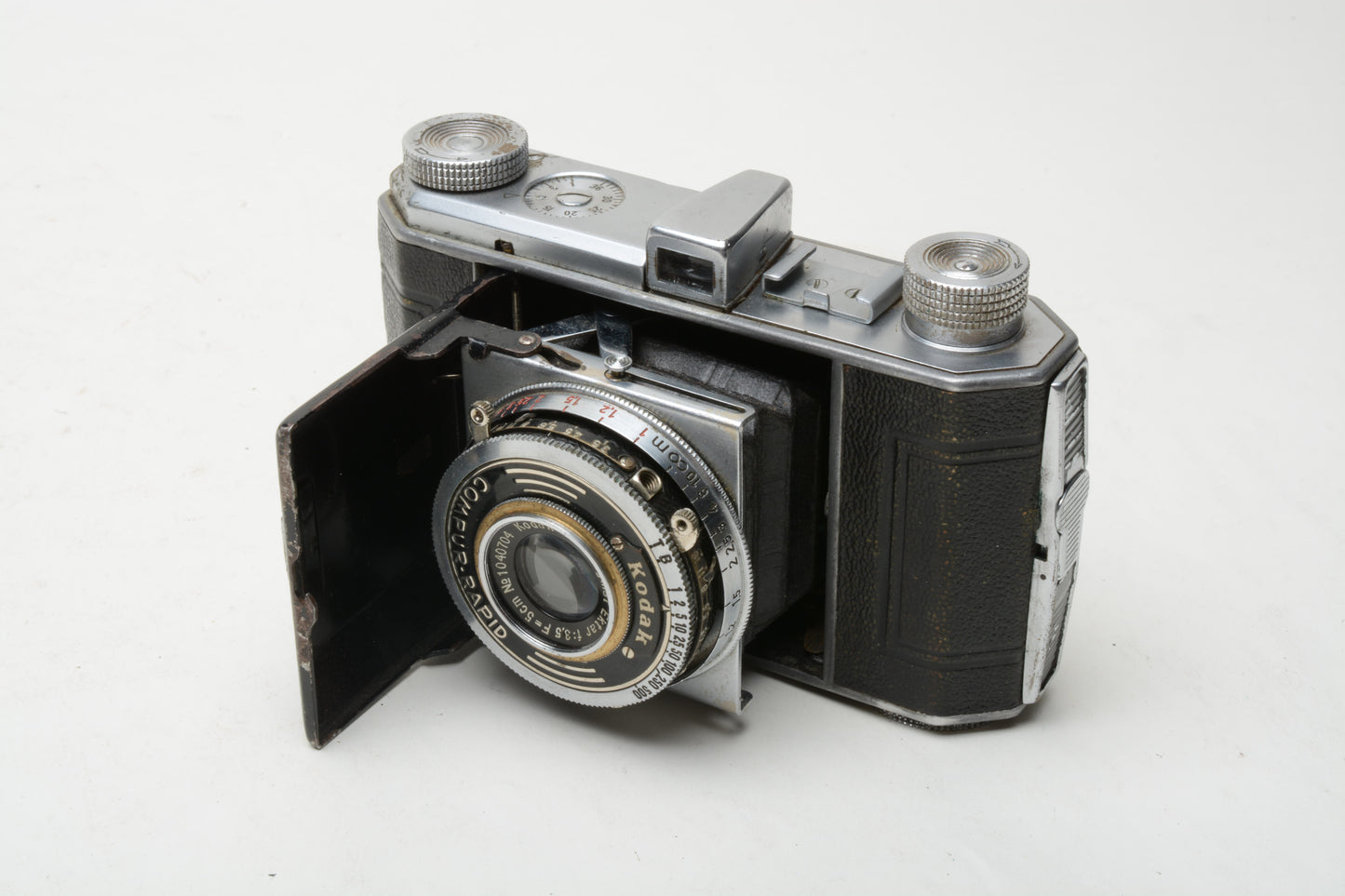 Kodak Retina 1 Type 126 Folding Camera Chrome w/Ektar 5cm f3.5, Nice!