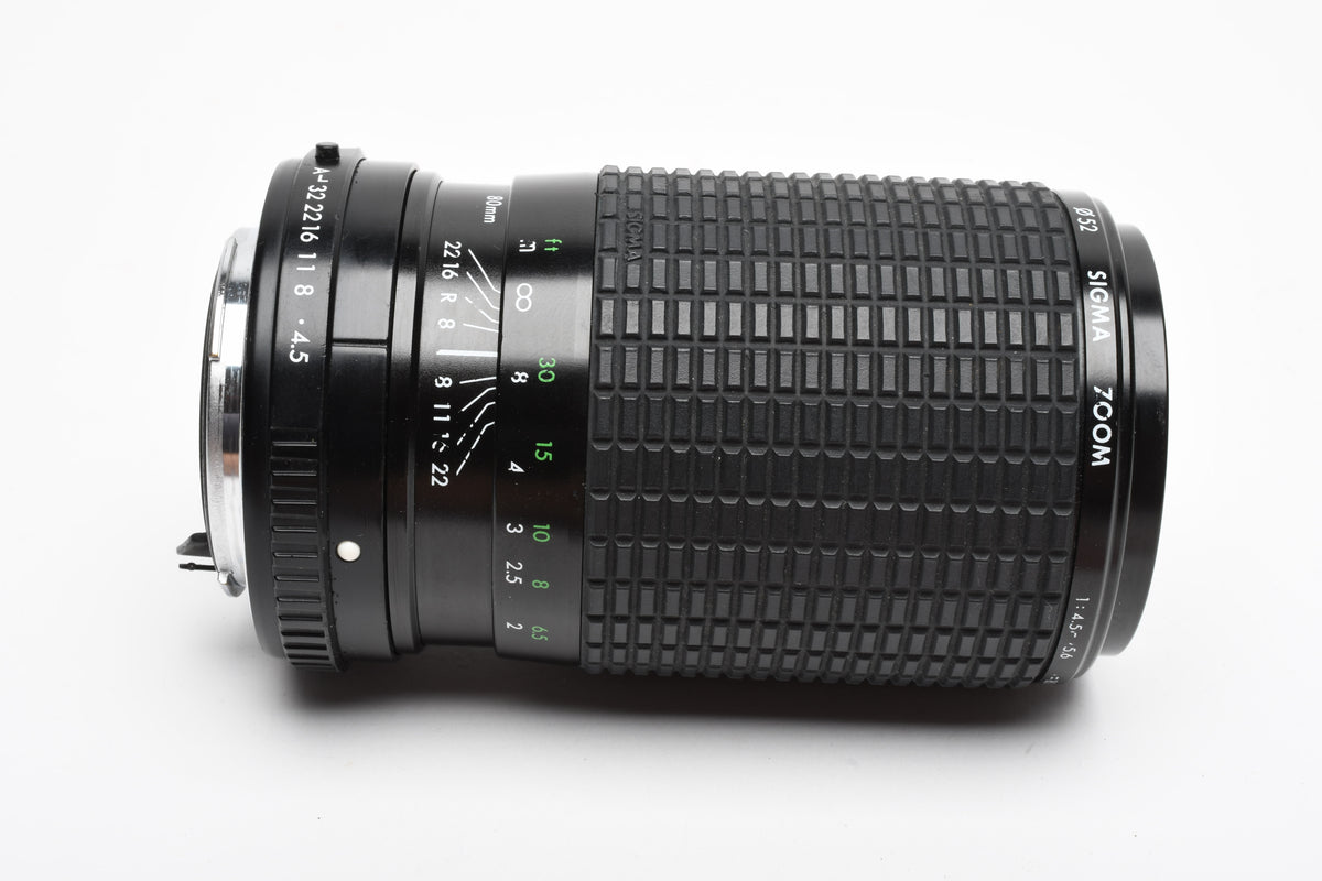 Sigma 80-200mm f4.5-5.6 telephoto Zoom lens for Pentax PK Mount, Good!