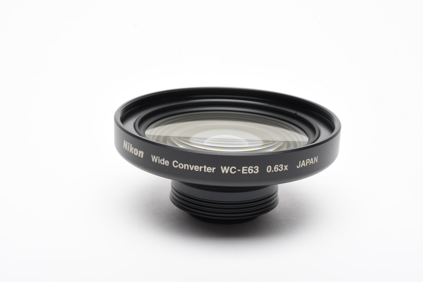 Nikon WC-E63 .63X Wide Converter Lens, Caps+Pouch, Mint-