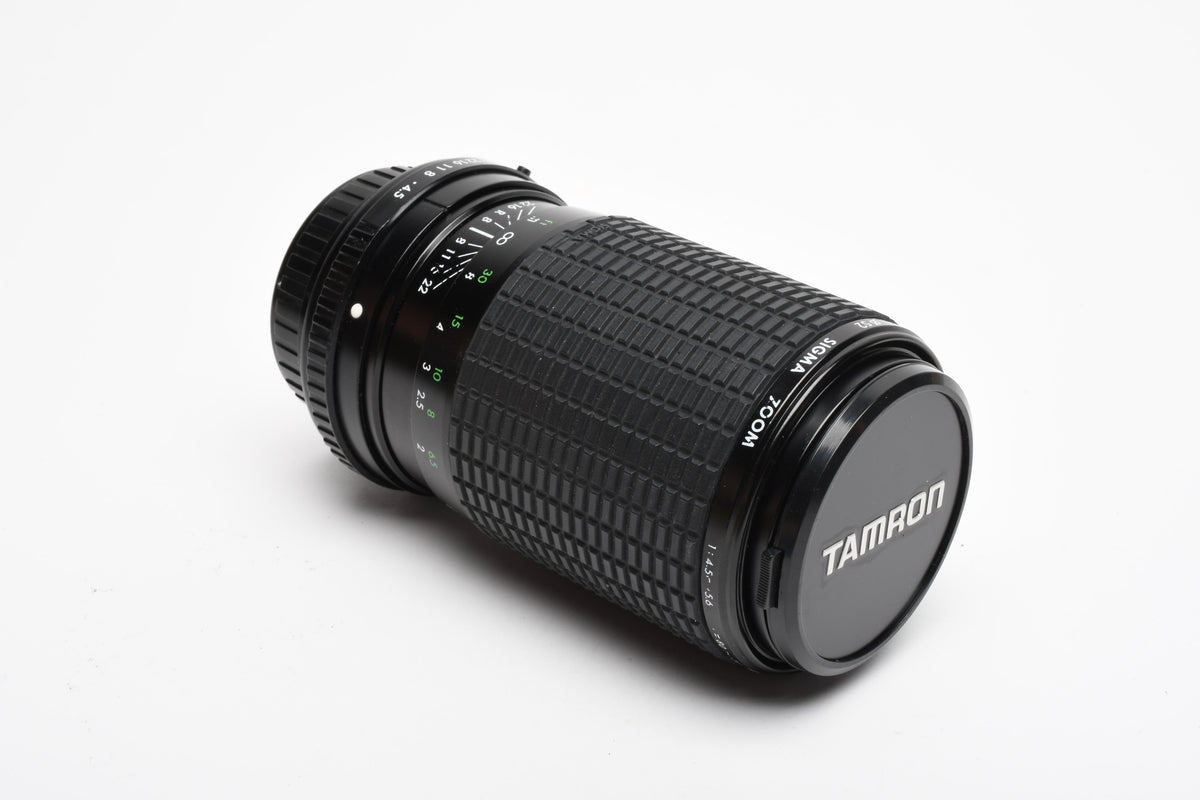 Sigma 80-200mm f4.5-5.6 telephoto Zoom lens for Pentax PK Mount, Good!