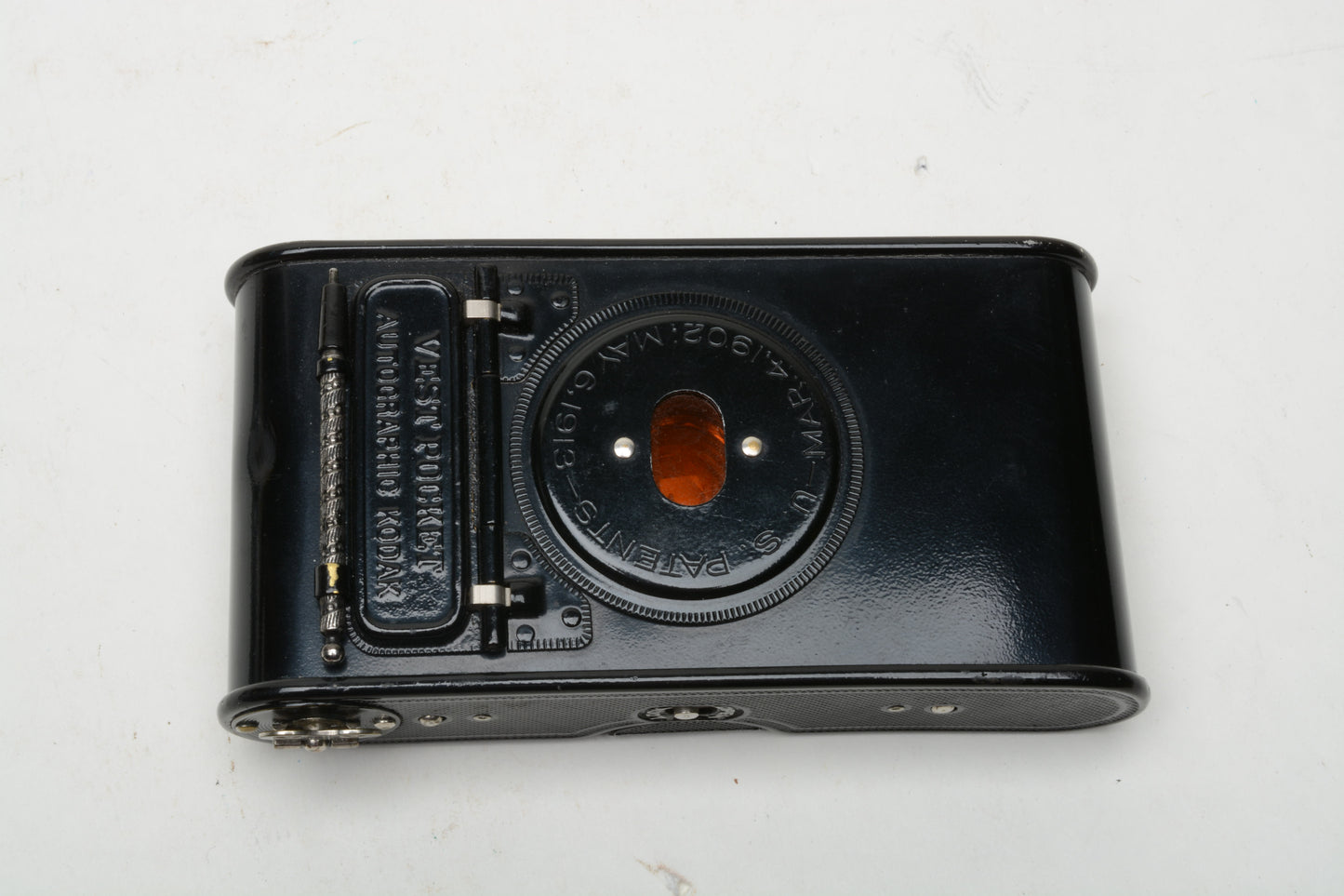 Kodak Vest Pocket Autographic Camera - Folding Collectible Camera, Beautiful, w/Case