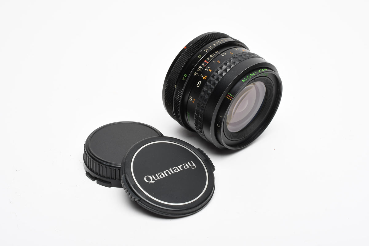 Makinon 28mm f2.8 Wide lens for Canon FD Mount, Good!