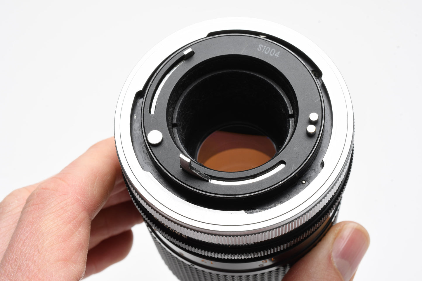 Canon 135mm F3.5 S.C. FD lens, caps, clean and sharp