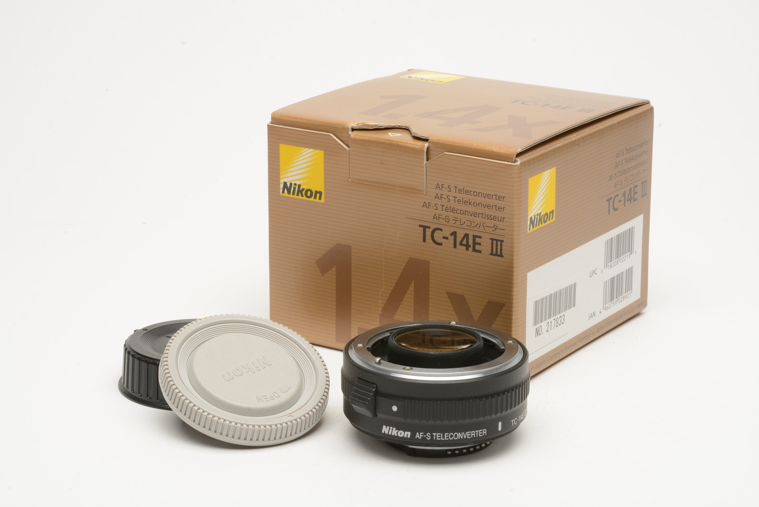 Nikon TC-14E III AF-S 1.4X Teleconverter, very clean, barely used