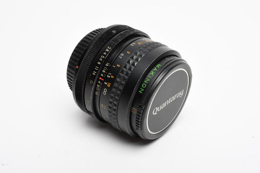 Makinon 28mm f2.8 Wide lens for Canon FD Mount, Good!