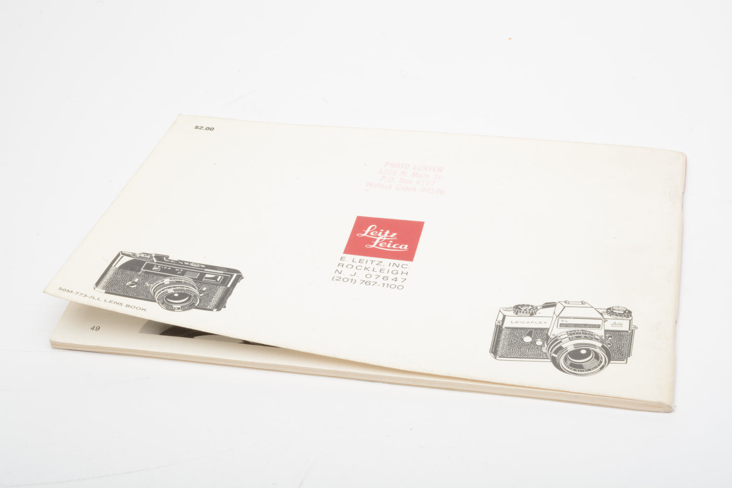 Leica All About Camera Lenses book, Complete