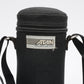 Atan zippered padded lens case ~7" tall x 3" wide