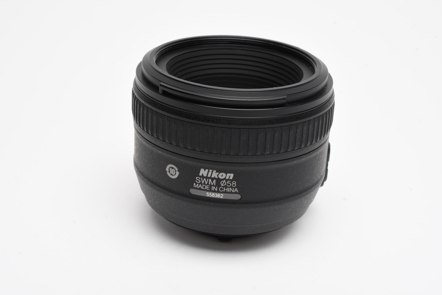 Nikon AF Nikkor 50mm f1.4G prime lens, nice prime lens w/caps+UV