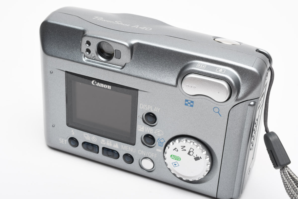 Canon Powershot A40 2MP Digital Point&Shoot Camera, Manual+Strap, Tested