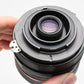 Vivitar 28mm f2.8 wide angle lens for Nikon F Mount, caps, pouch, clean