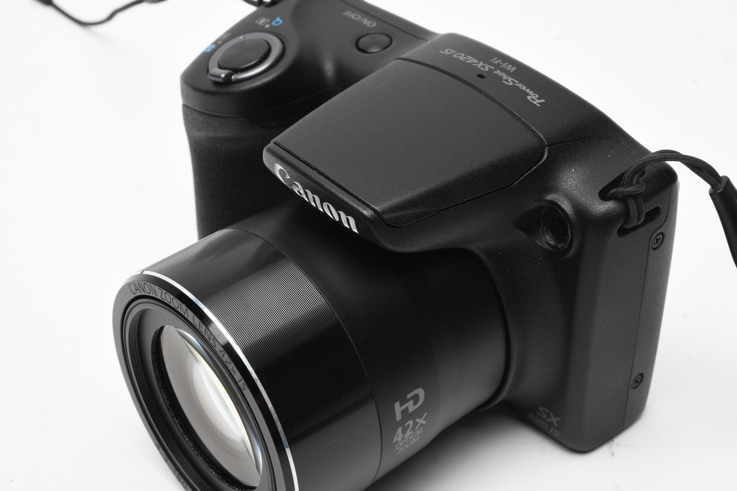 Canon Powershot SX420 IS 20MP 42X IS Digital Point&Shoot w/Batt+Charger+Case