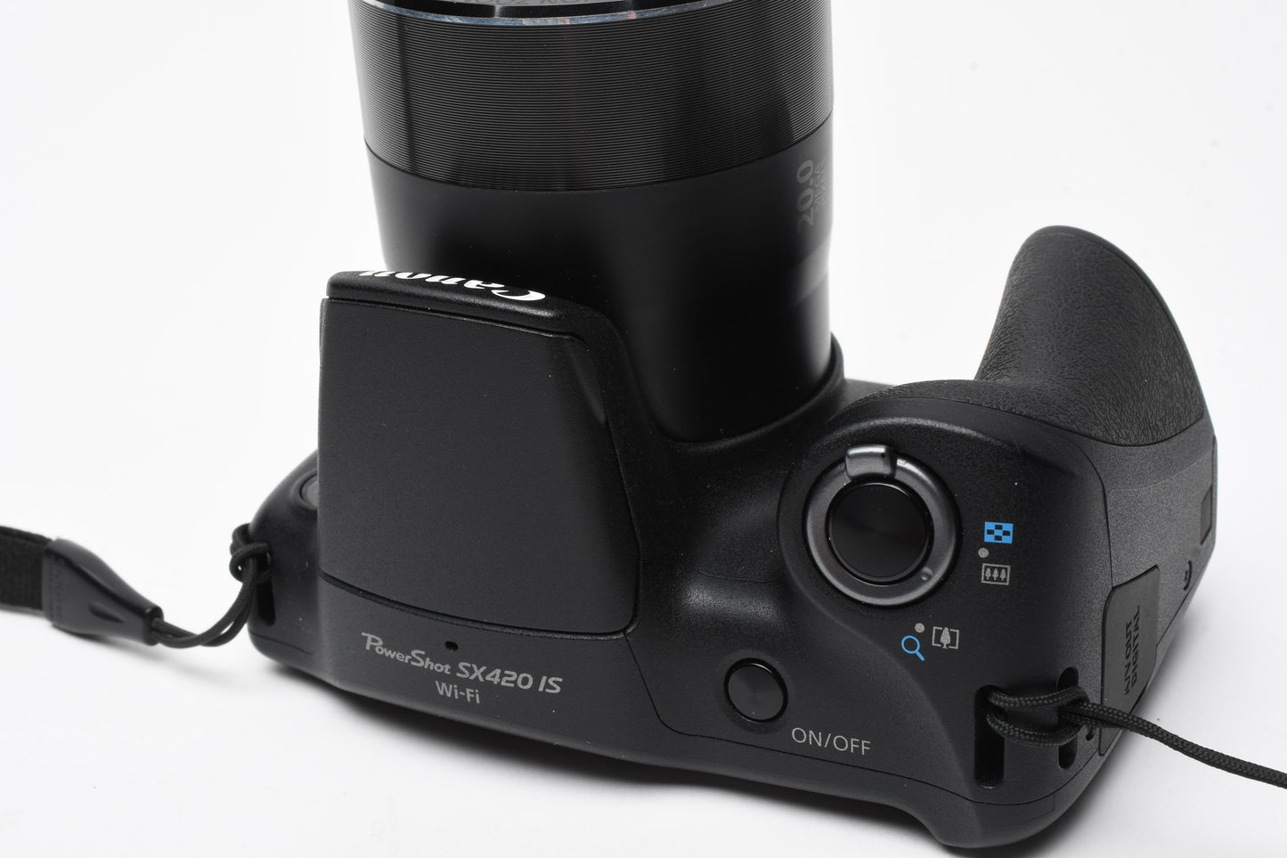 Canon Powershot SX420 IS 20MP 42X IS Digital Point&Shoot w/Batt+Charger+Case