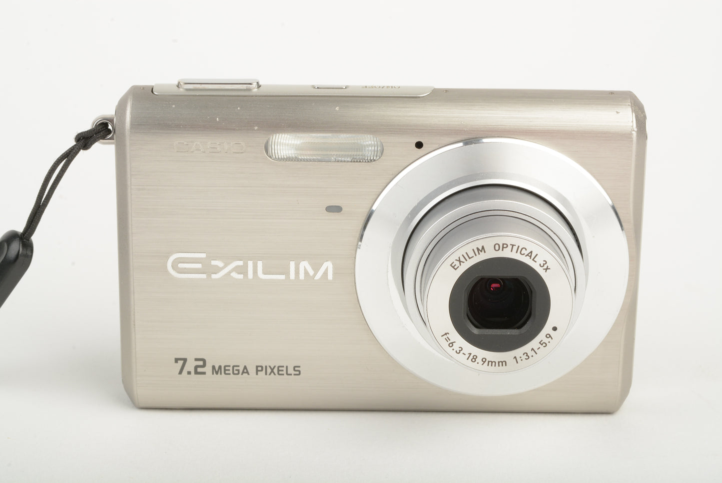 Casio Exilim EX-Z70  7.2MP Digital Point&Shoot camera (Silver), SD, case, batt+charger