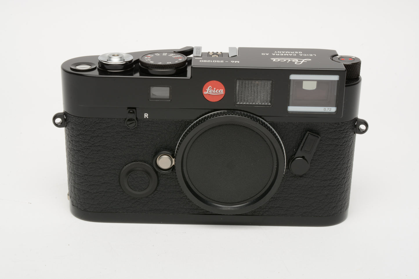 Leica M6 0.72 TTL Millennium Black Paint Body, Mint- 1280/2000