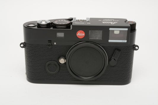 Leica M6 0.72 TTL Millennium Black Paint Body, Mint- 1280/2000