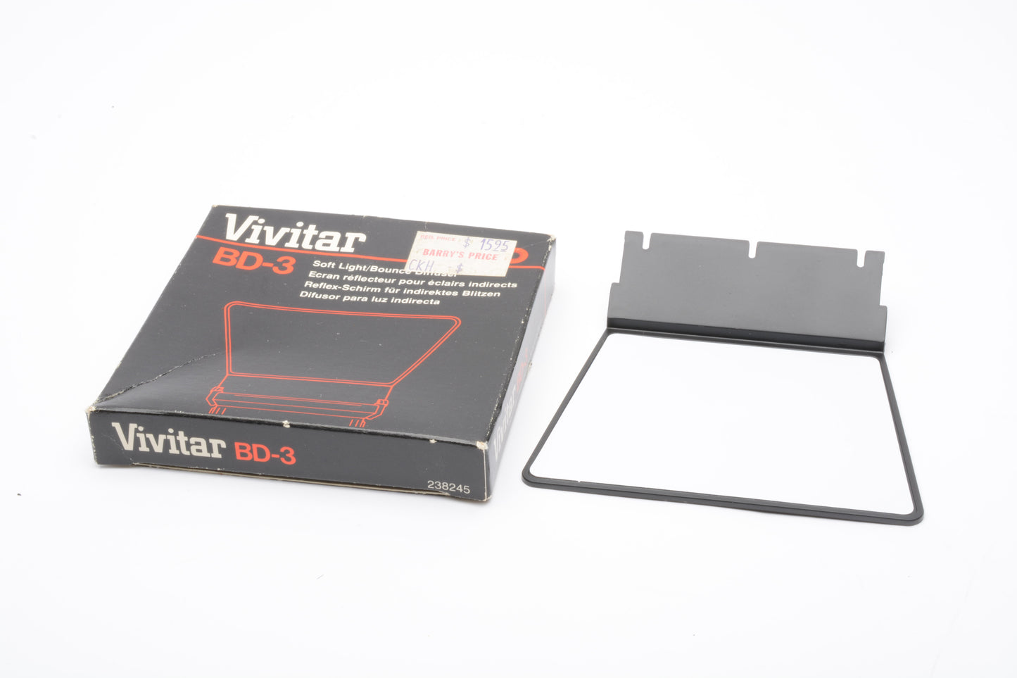 Vivitar BD-3 Soft Light/Bounce Diffuser - New