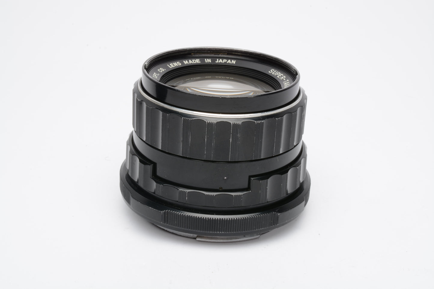 Super Takumar 6x7 105mm f2.4 lens, caps + fitted case, clean