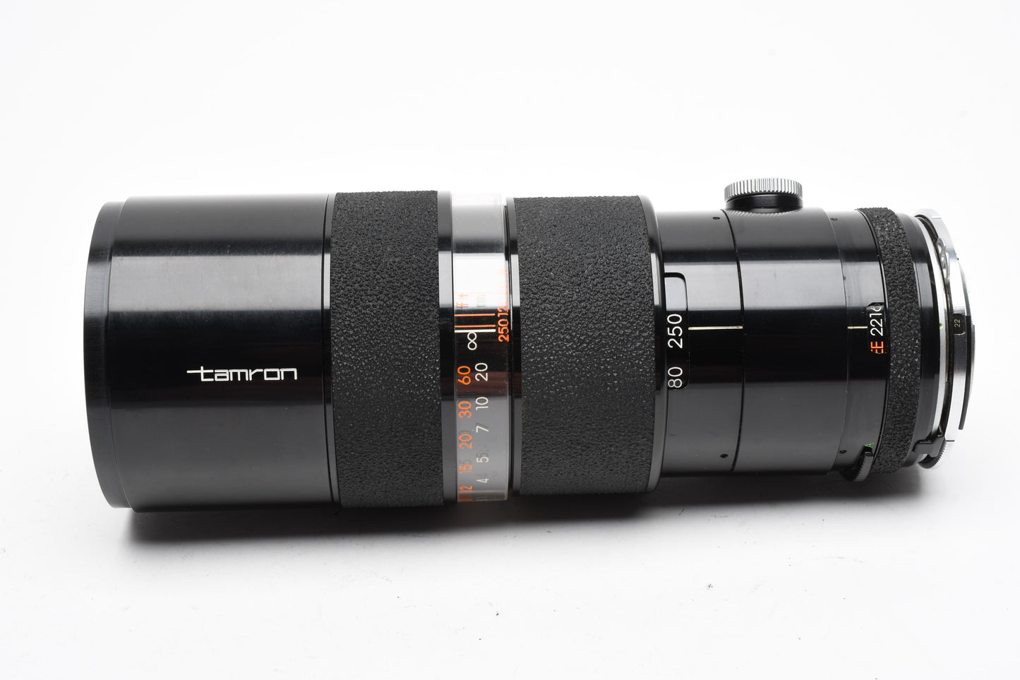 Tamron 80-250mm f3.8 BBAR Multi C. w/Nikon Adaptall, Caps+Case