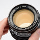 Super Takumar 6x7 105mm f2.4 lens, caps + fitted case, clean