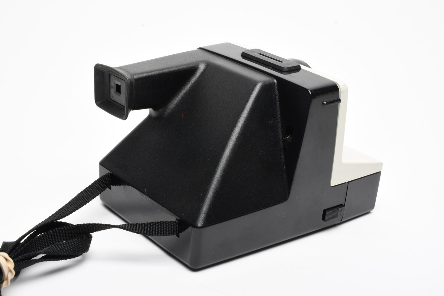 Polaroid One Step Land Instant camera w/rainbow stripe, Electronic Flash, Great