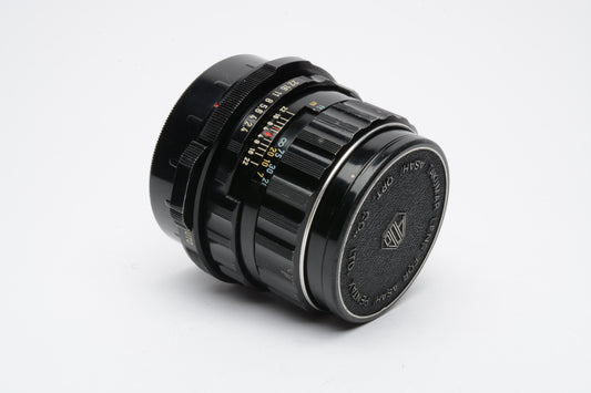 Super Takumar 6x7 105mm f2.4 lens, caps + fitted case, clean