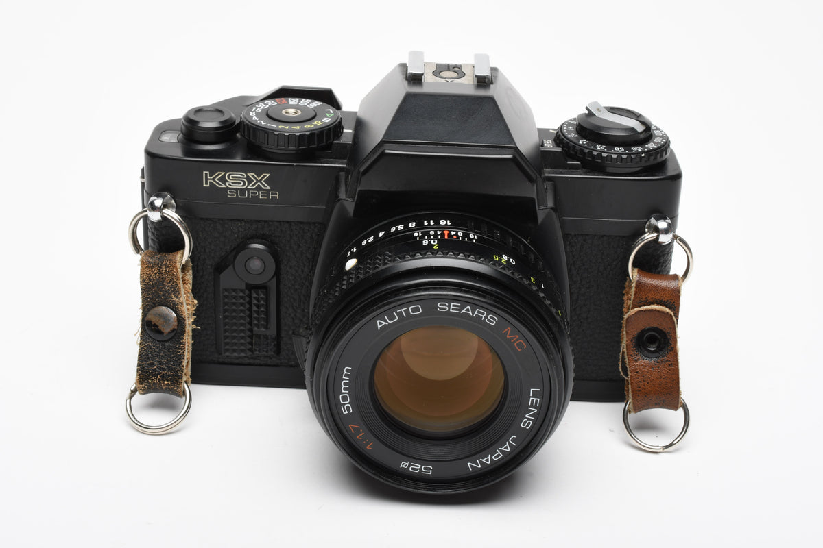 Ricoh Sears KSX Super w/50mm f1.7 lens, New seals, Tested, Great!