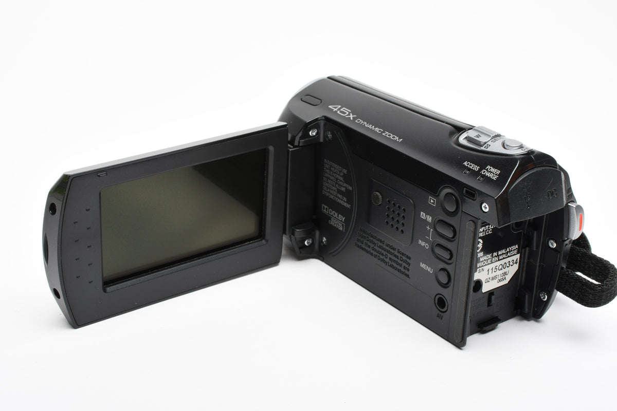 JVC Everio GZ-MS110 Digital Video Camcorder 40x Optical Zoom, Mint- Boxed