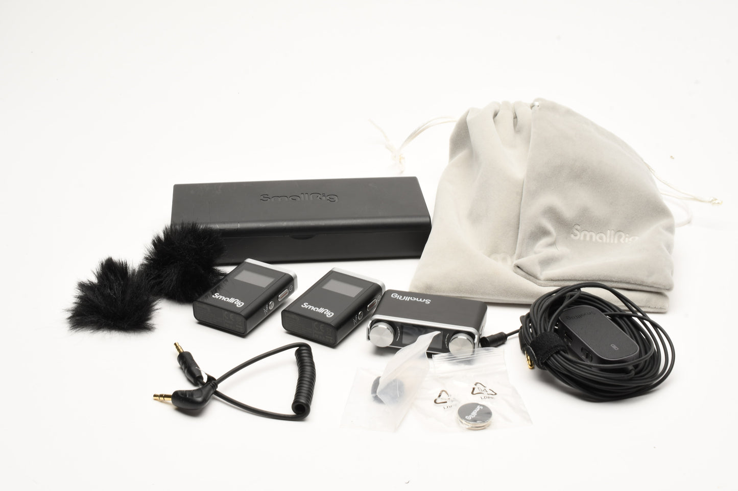 Smallrig Forevala W60 Dual Channel Mic. System w/small mic bundle, Great