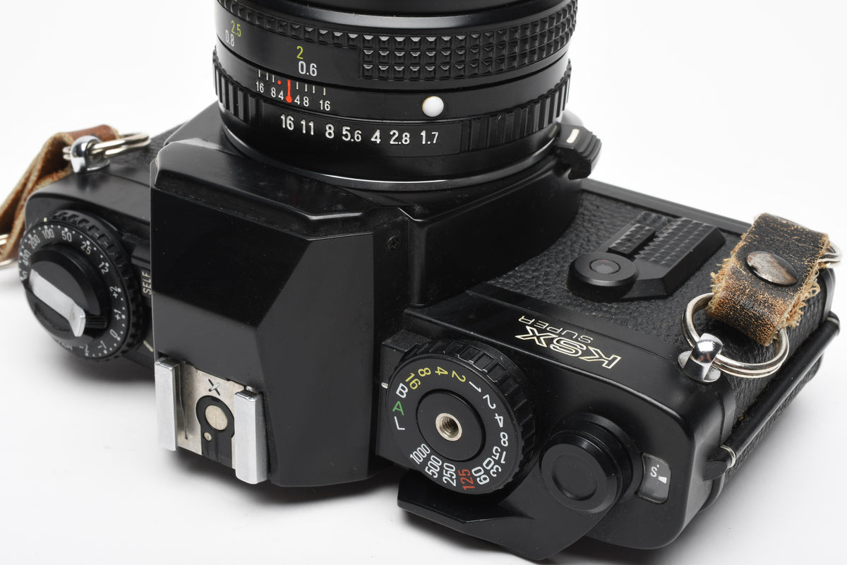 Ricoh Sears KSX Super w/50mm f1.7 lens, New seals, Tested, Great!