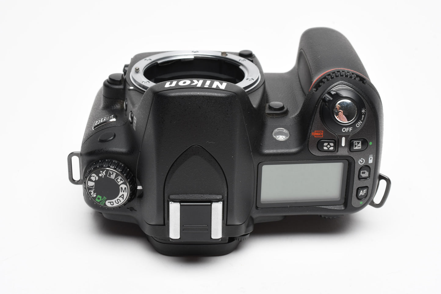 Nikon D80 DSLR body, 2X batts+charger, Only 981 Acts!! +Nikon Case